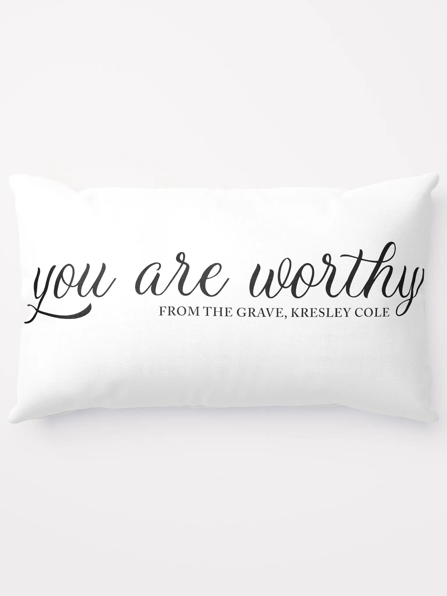 You Are Worthy Pillow product image (15)