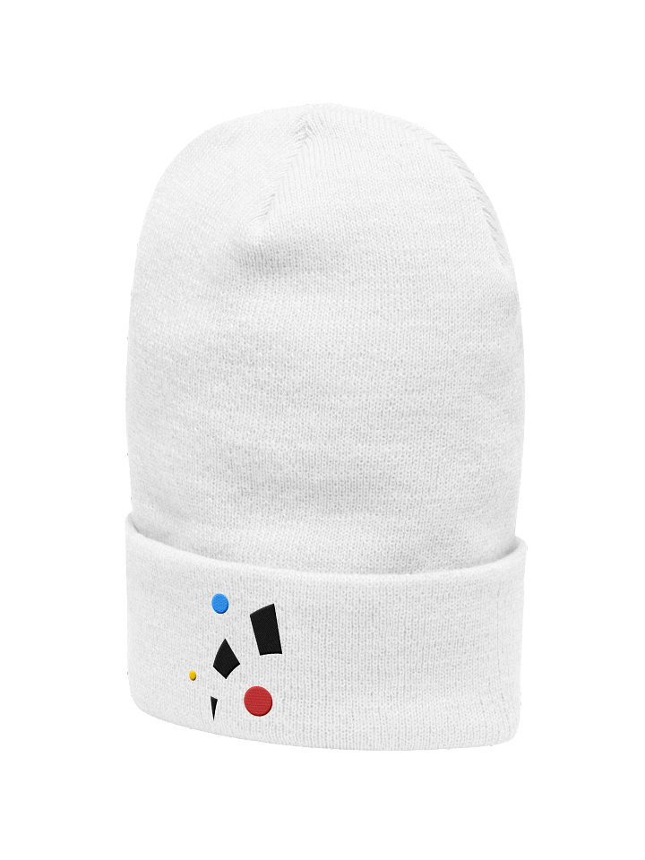 Beanie - Abstract Logo (White) product image (2)