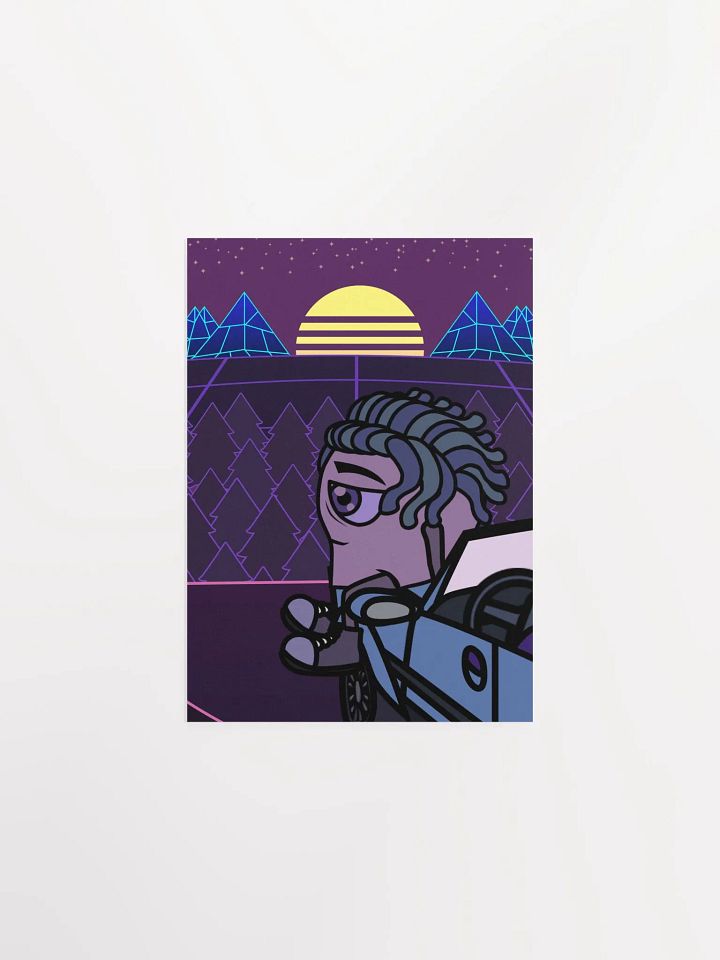 Synth chill Poster product image (1)