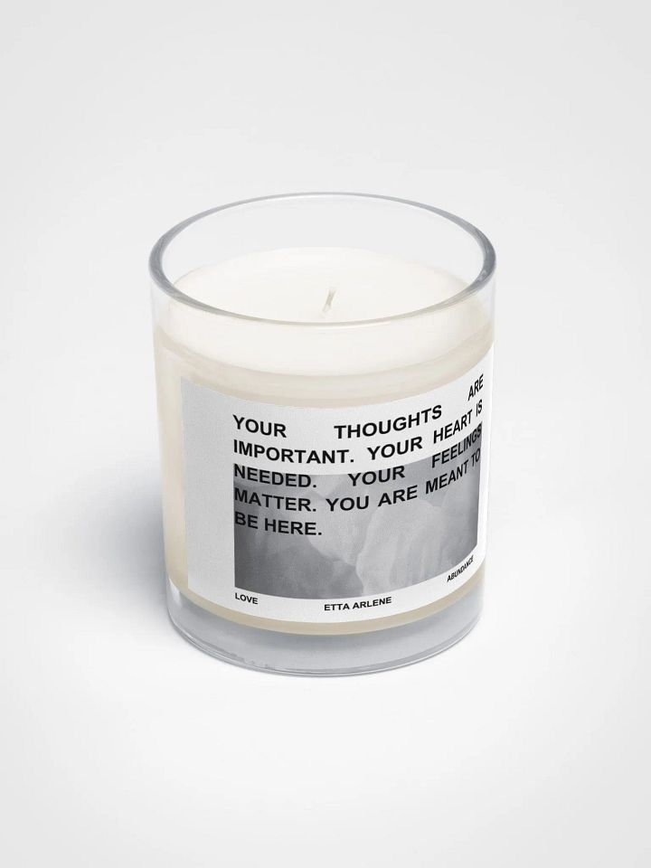 Love & Abundance Soy Wax Candle product image (2)