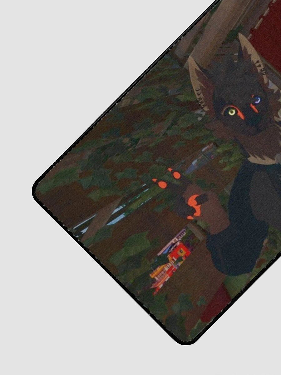 Golden wolf's Desk Mat product image (2)
