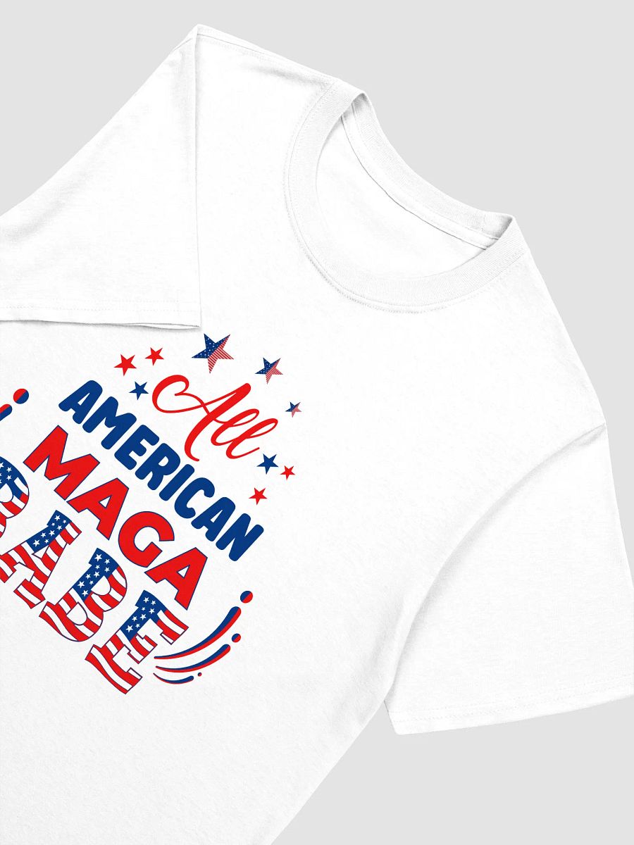 Patriotic All American MAGA Babe Tee product image (4)
