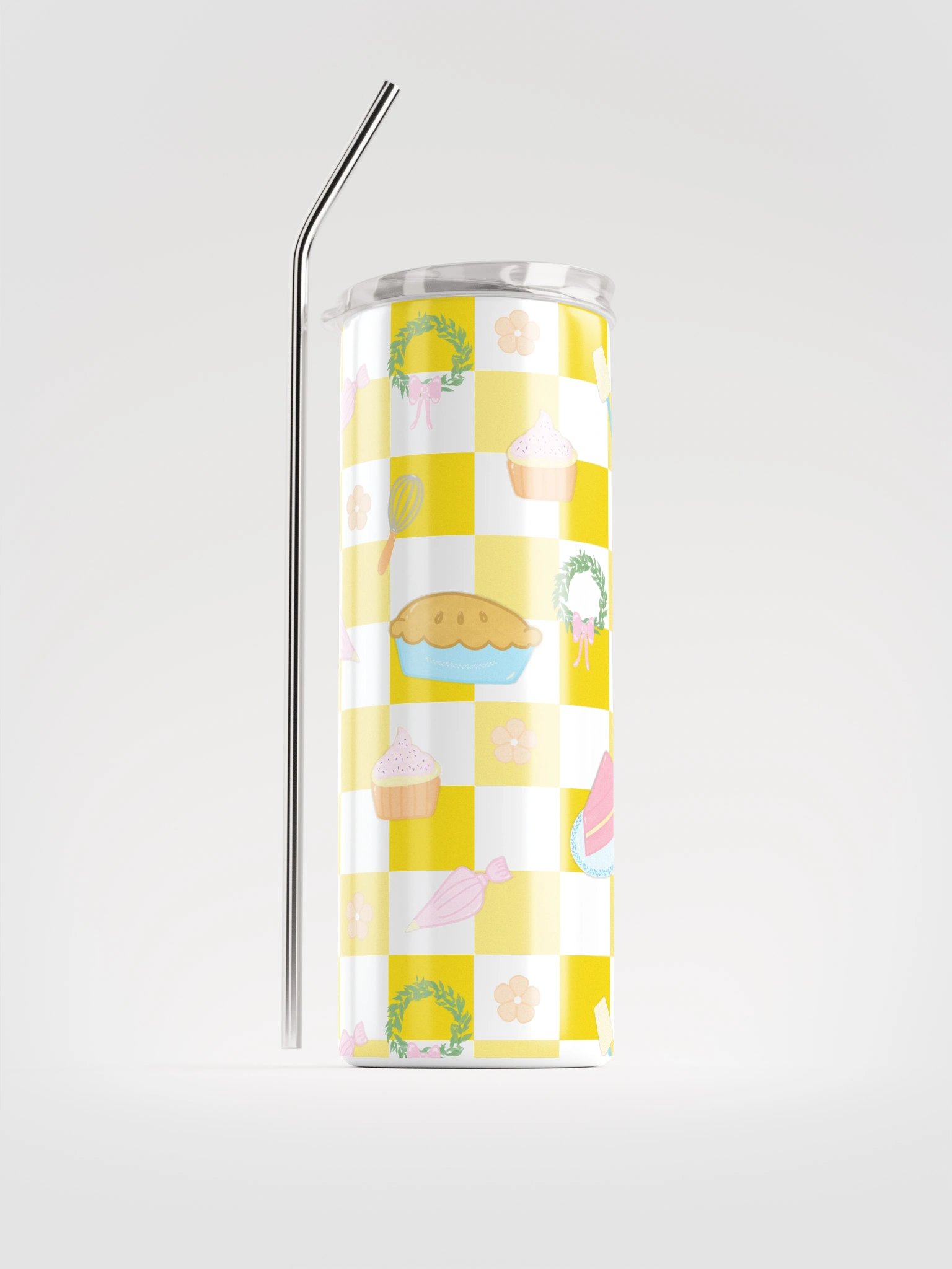 Bakers Dream Pattern Stainless Steel Tumbler product image (1)