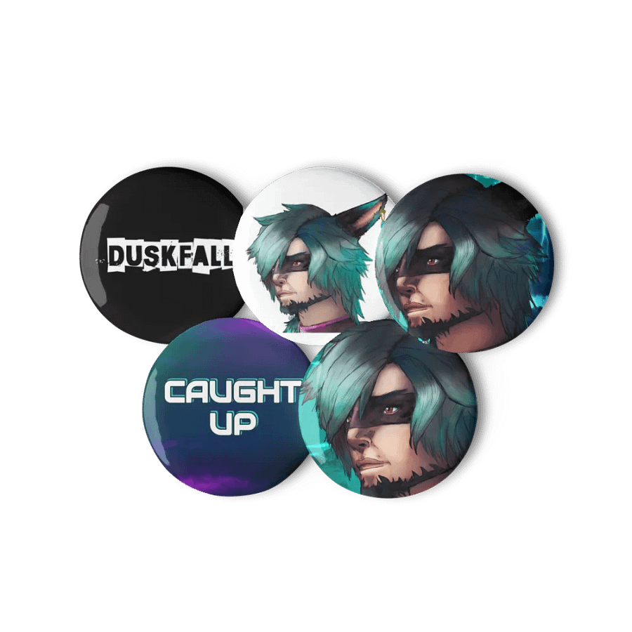 Caught Up - Miqo'te Pin Set product image (3)