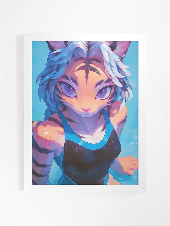 Tigeress Muse - Framed Art Poster product image (2)