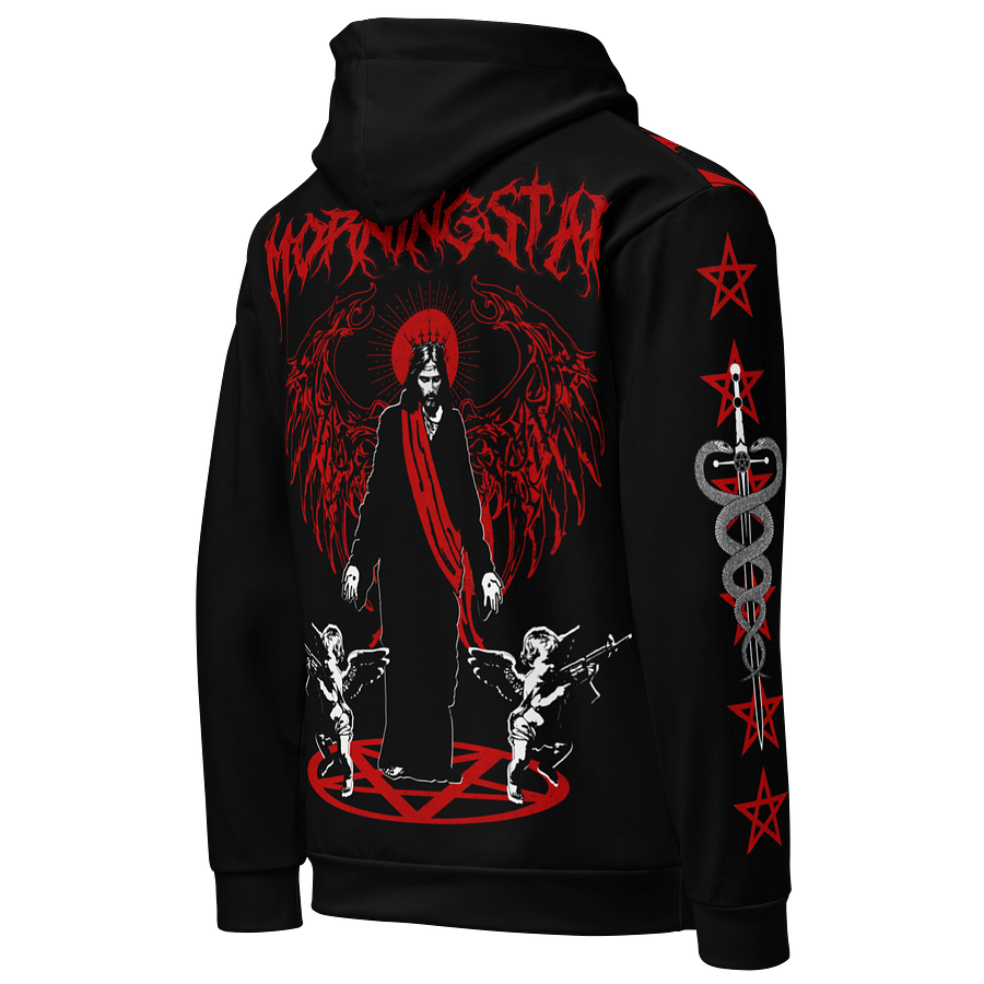 Morningstar All-Over Print Unisex Hoodie product image (5)