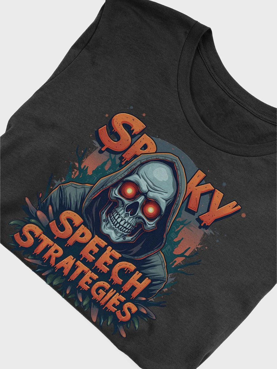 Spooky Speech Skeleton T-Shirt product image (13)
