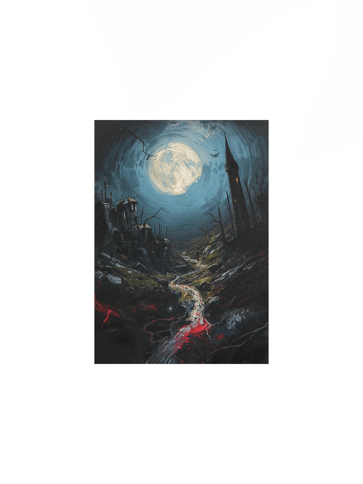 Blood of the Moon Matte Poster product image (1)