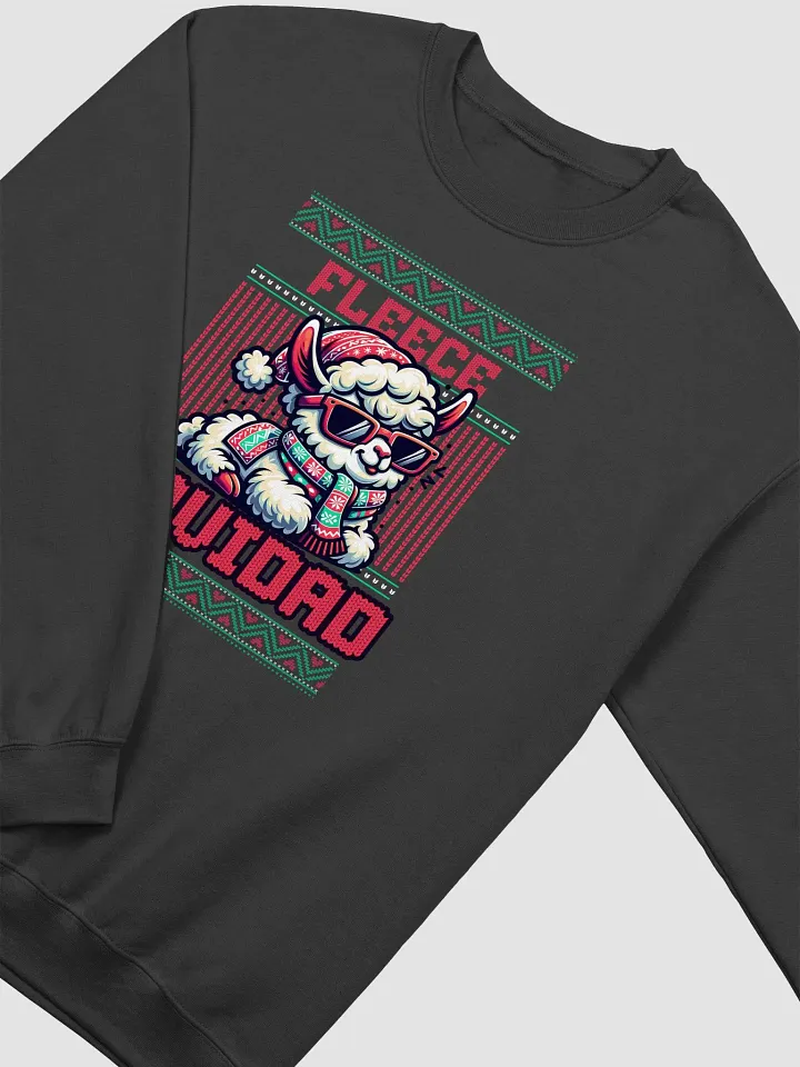 FLEECE NAVIDAD Holiday Crewneck Sweatshirt product image (2)