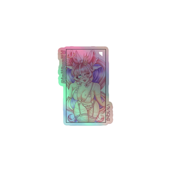 RiniiBunii Waifu Cup (Lingerie Edition) Holo Sticker product image (1)