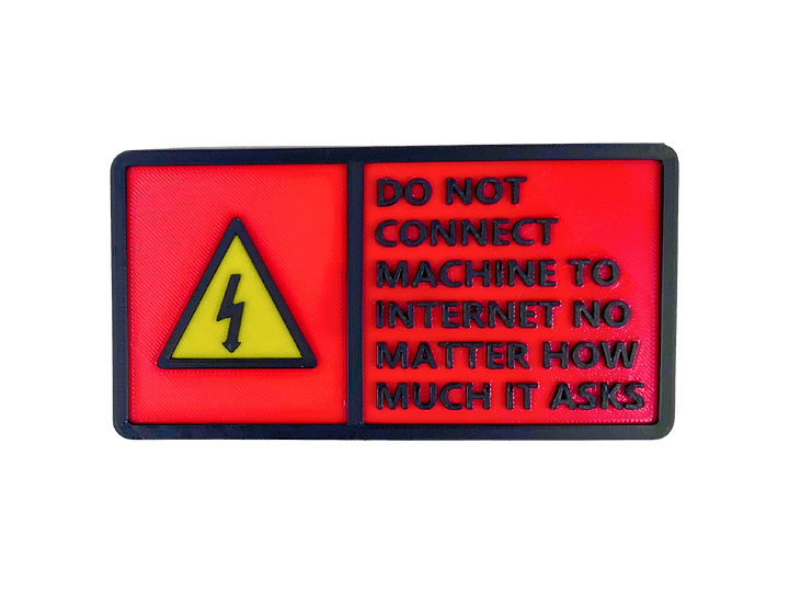 Internet of Sh*t Sign product image (1)