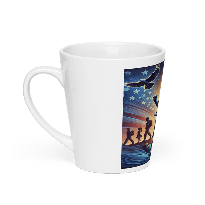 Patriotic Moments Latte Mug product image (1)