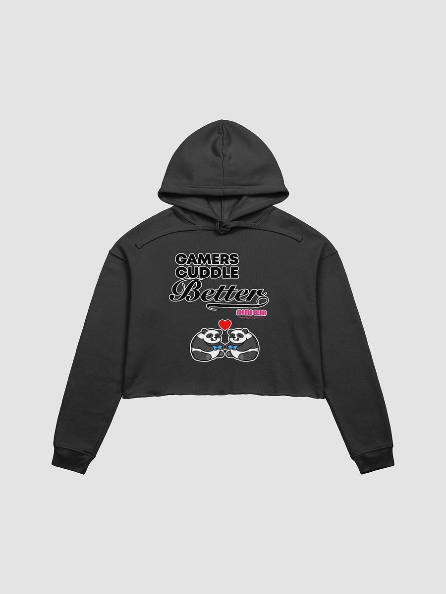 Gamers Cuddle Better Crop Hoodie product image (1)