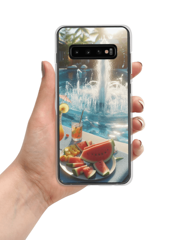Tropical Paradise Samsung® Clear Case | AI Design product image (7)