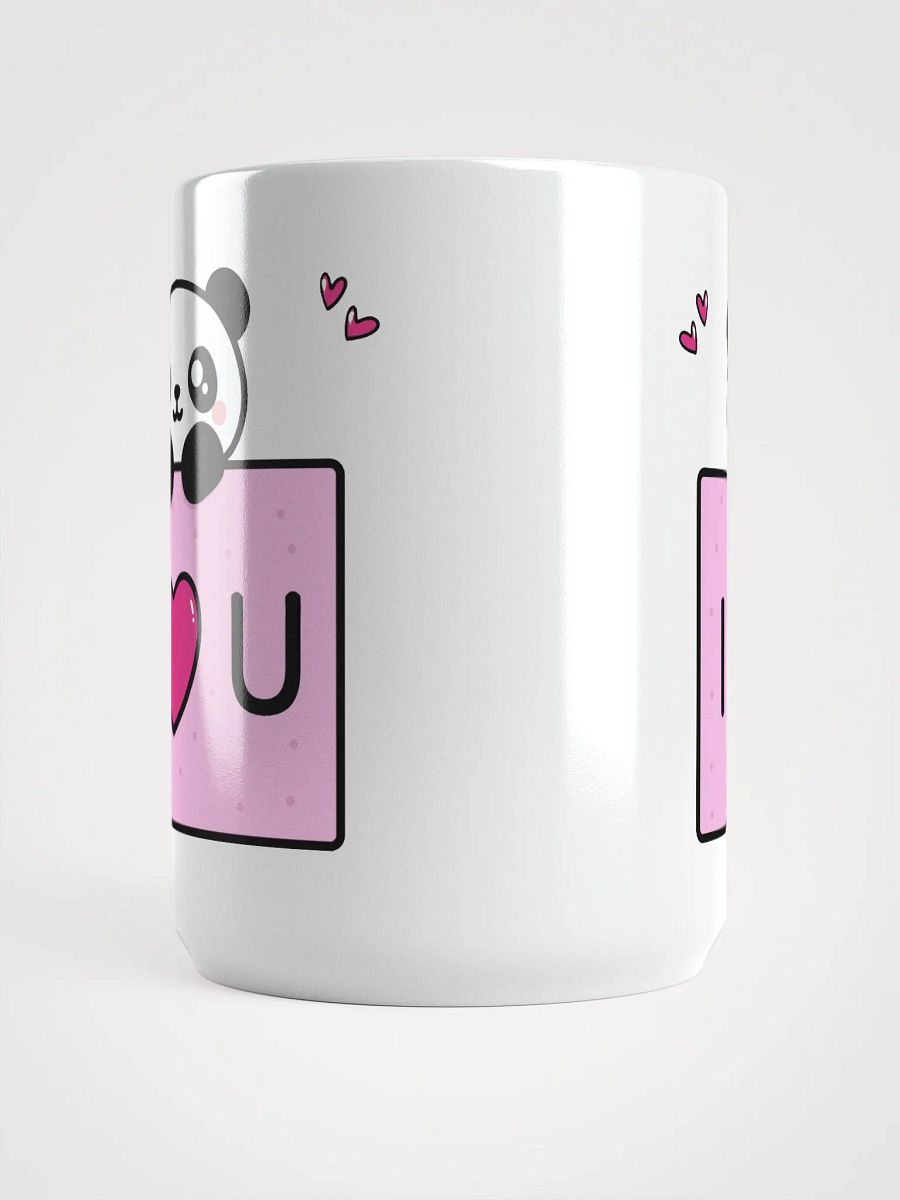 Cute Panda White Glossy Mug product image (5)