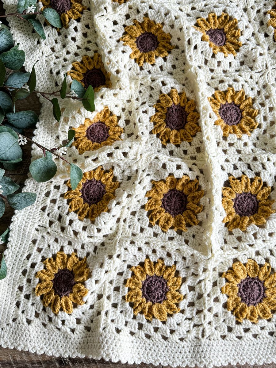 Summer Sunshine Blanket Crochet Pattern product image (4)
