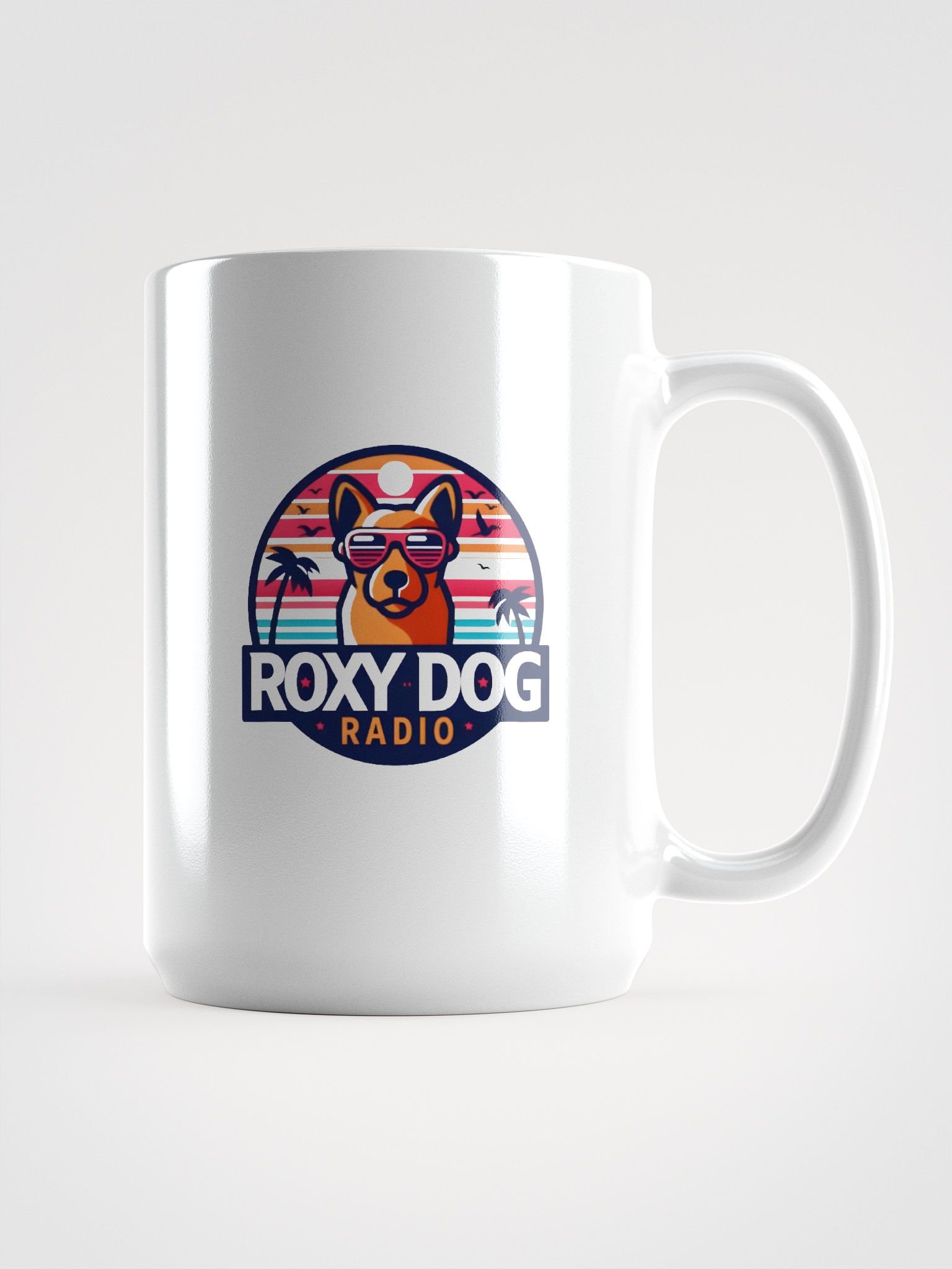 Roxy Dog Radio Cute Pup Coffee Mug product image (1)