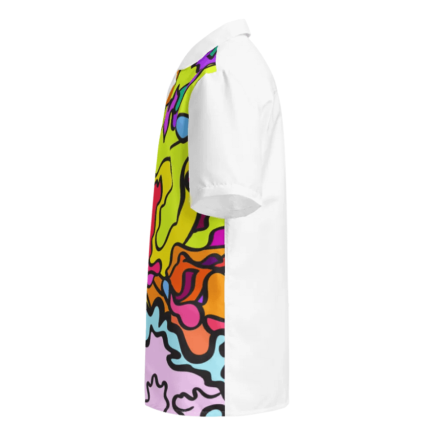 Vibrant Chaos Hawaiian Shirt - Wave at Sunset product image (3)