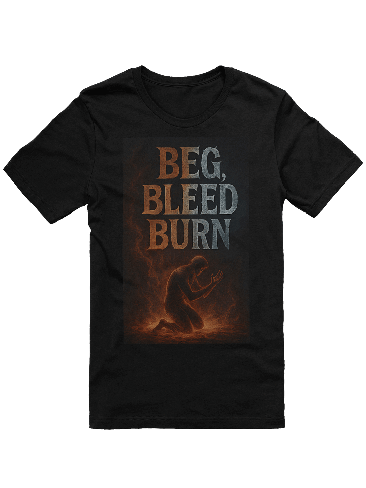 ALTARÆ “Beg, Bleed, Burn” Tee – Infernal Black product image (1)