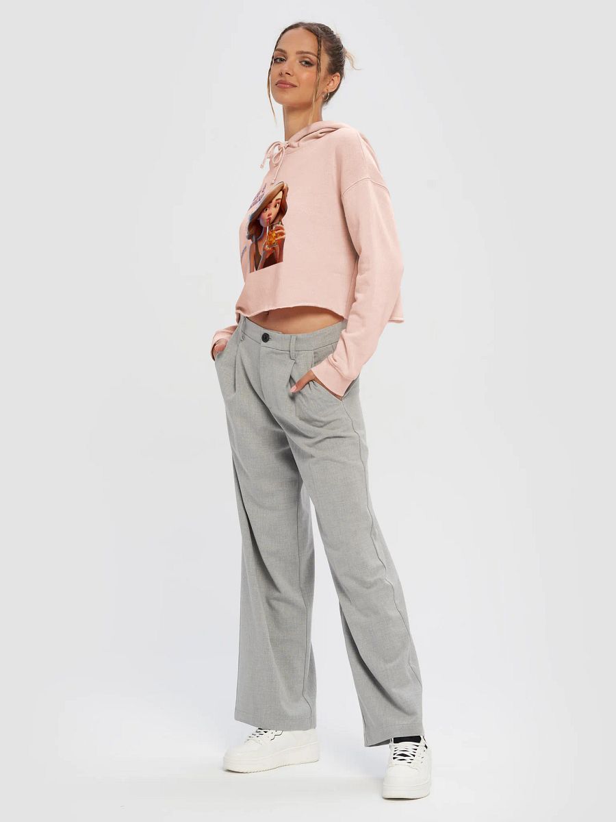 Cupping & Sucking - Ladies' Crop Top Hoodie product image (34)