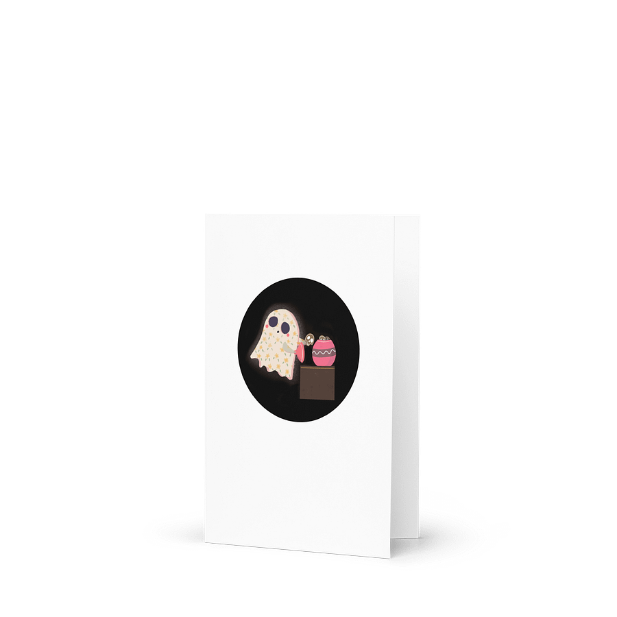 Little Ghost Cookie Thief - Greeting Card product image (4)