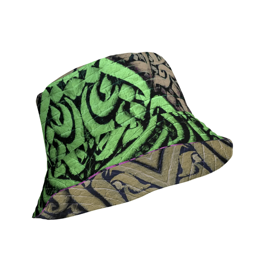 Reversable Calligraphy Bucket hat product image (10)