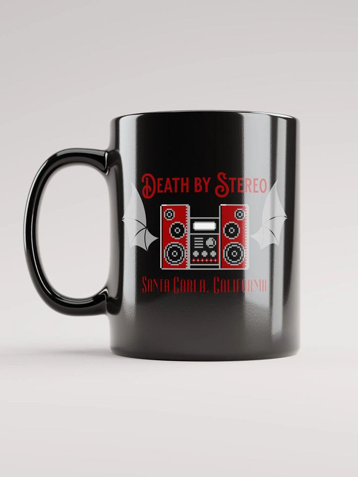 Stereo Black Glossy Mug product image (1)