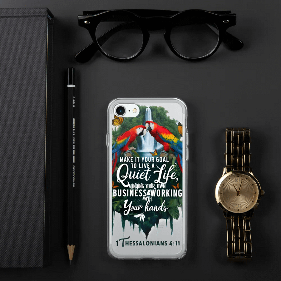 Live a Quiet Life iPhone Case product image (3)