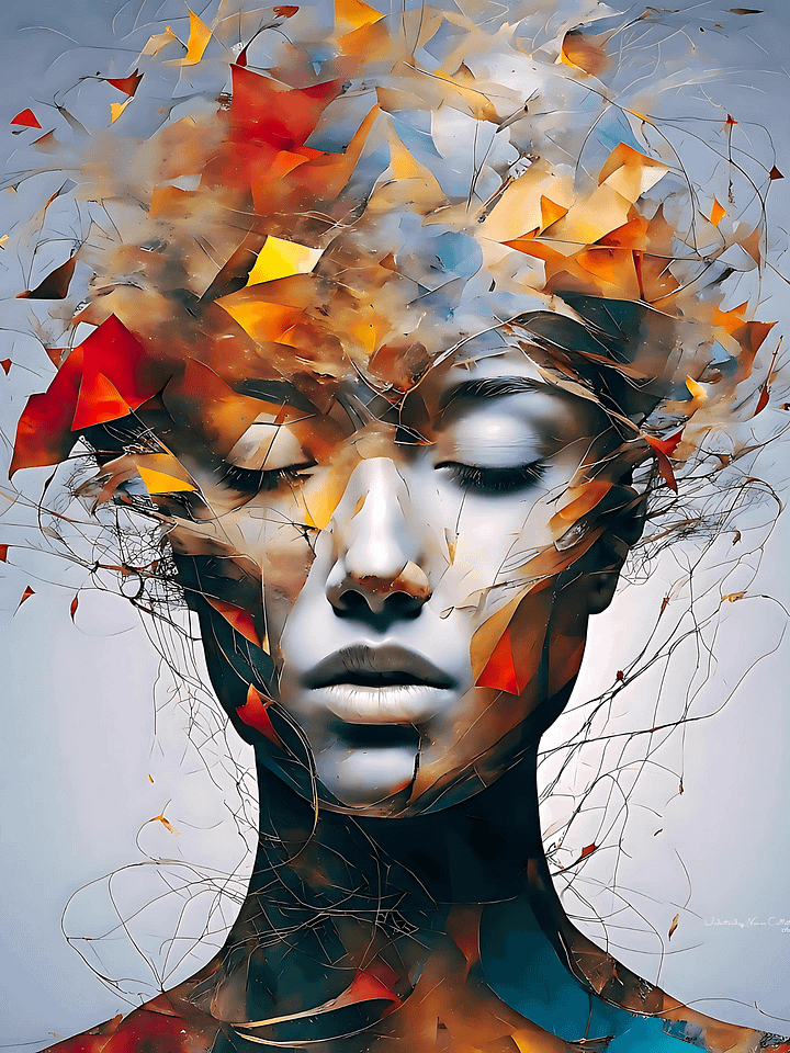 Understanding Women | Living in Colors | Canvas Artistic Painting product image (1)