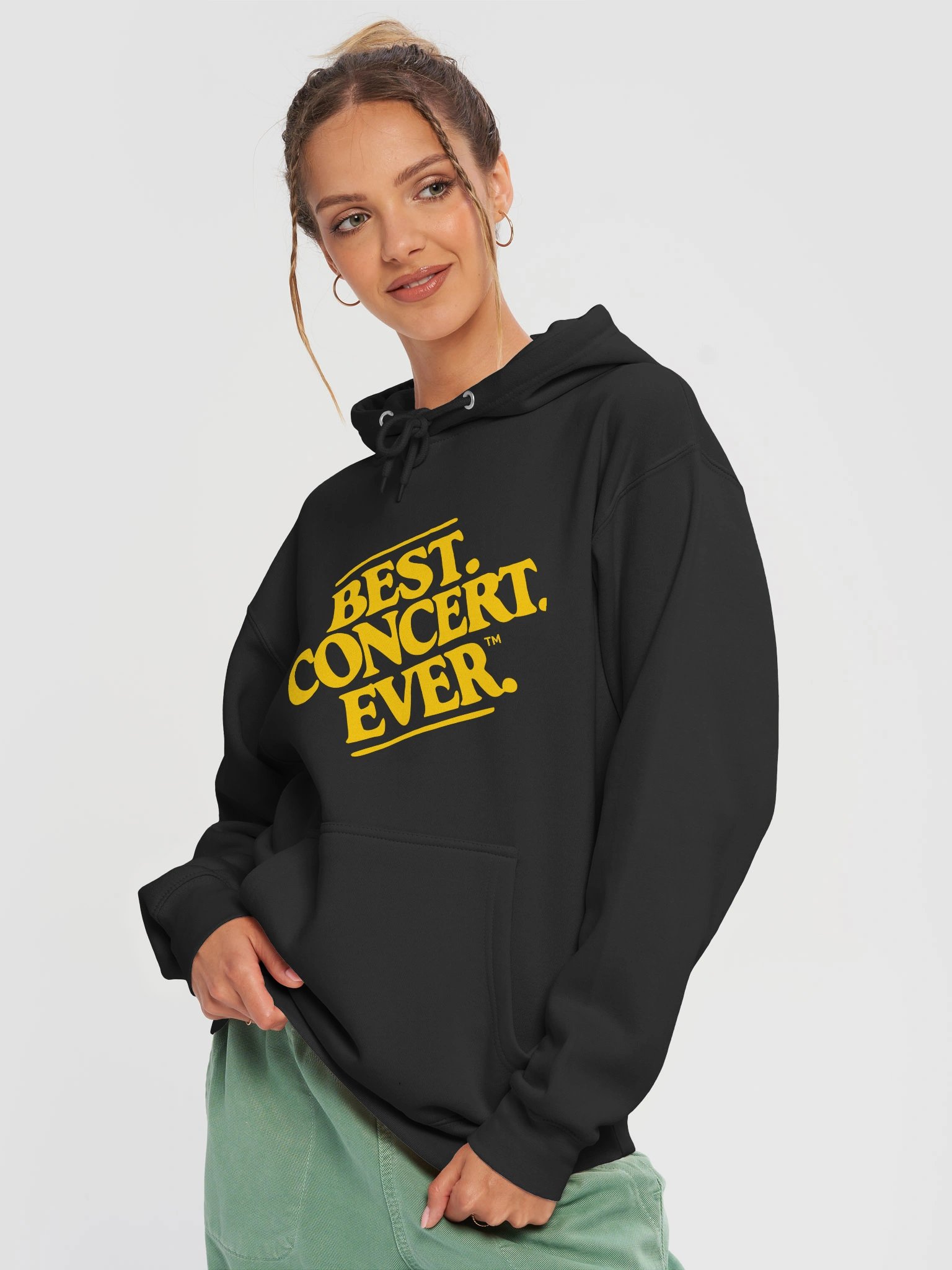Best. Hoodie. Ever. (Yellow Logo) product image (3)