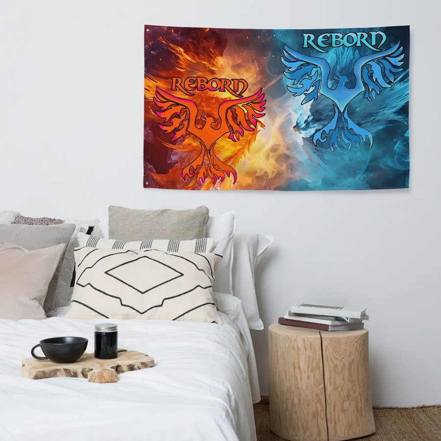 Phoenix All-Over Flag product image (4)