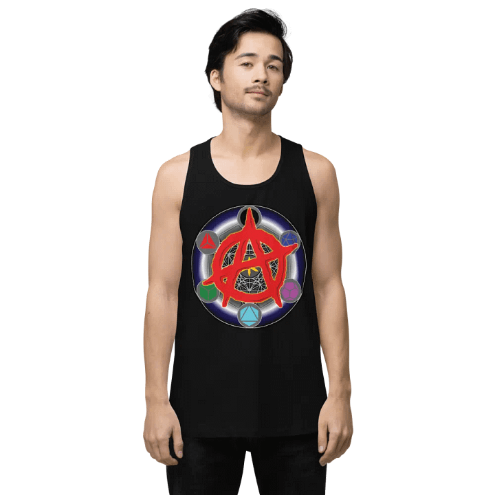 Hexproof Anarchist Emblem Men's Tank Top product image (1)