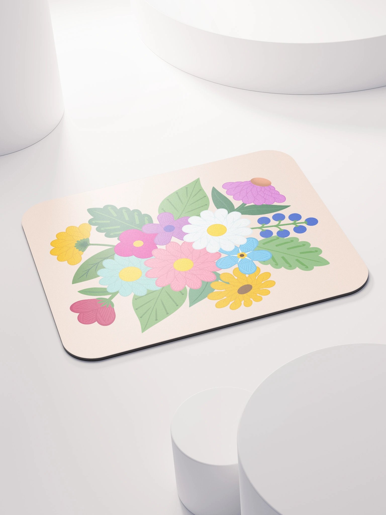 Floral Yarn Mouse Pad product image (4)