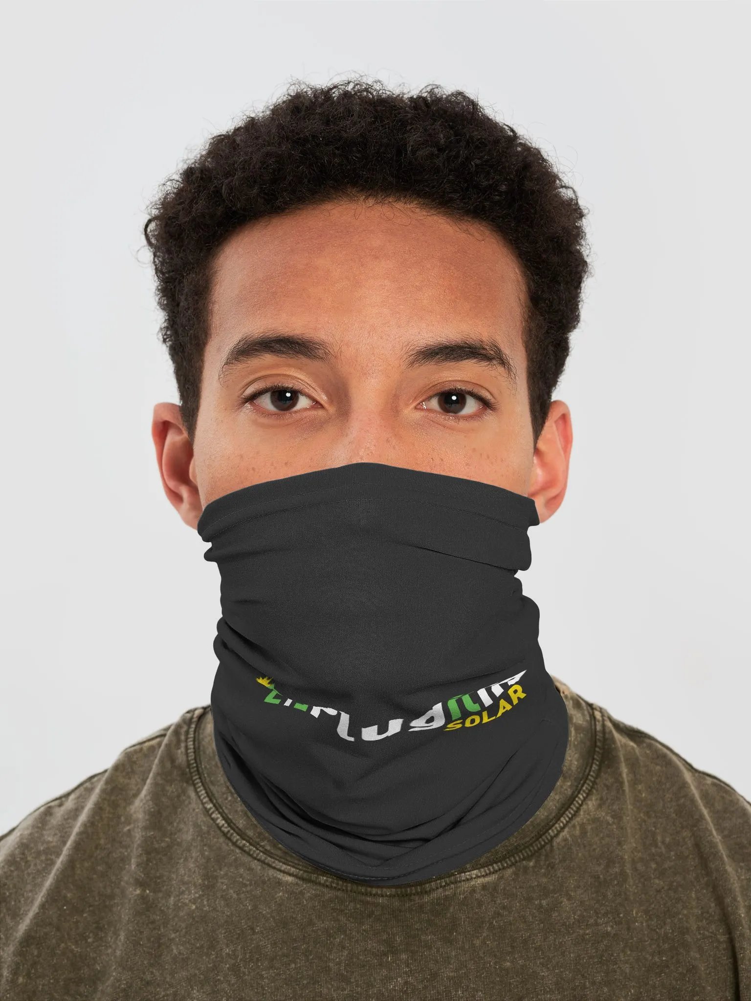 Plug It In Solar High-Quality Neck Gaiter product image (1)