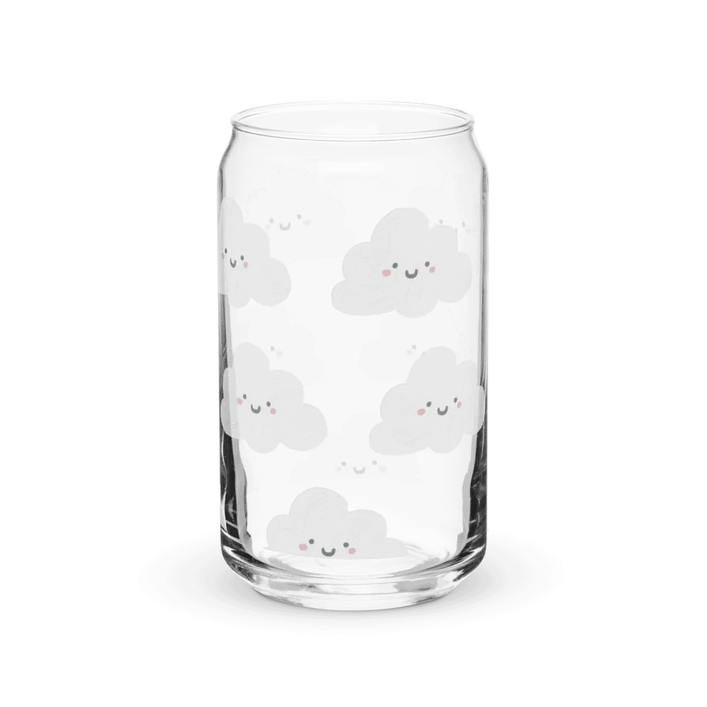 In the Clouds Glass Cup product image (9)