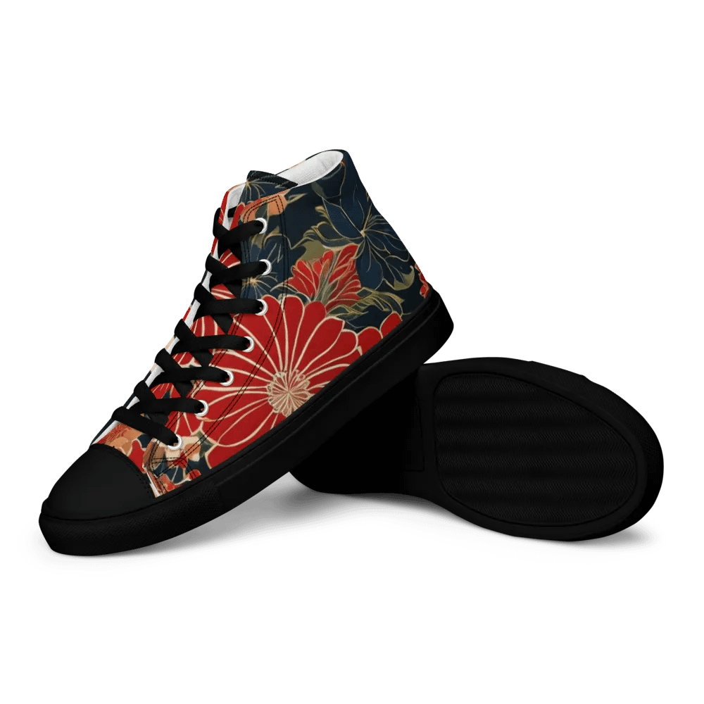 Women's Floral Fusion High Tops product image (12)