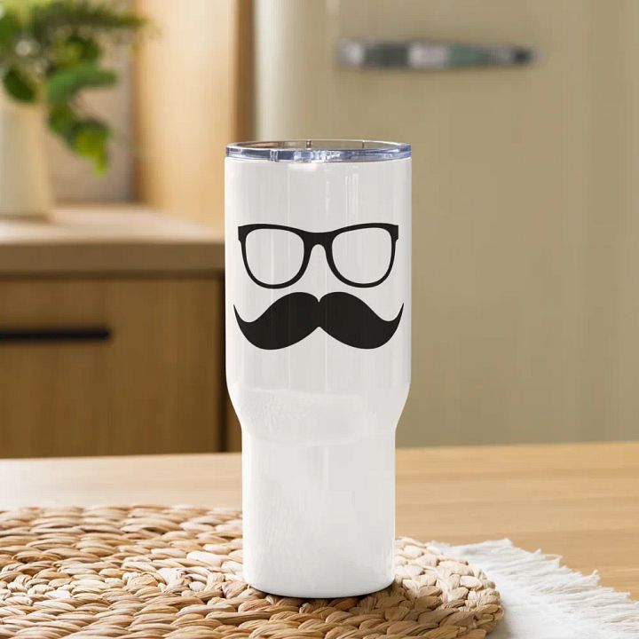 Black Moofstache Tumbler product image (2)