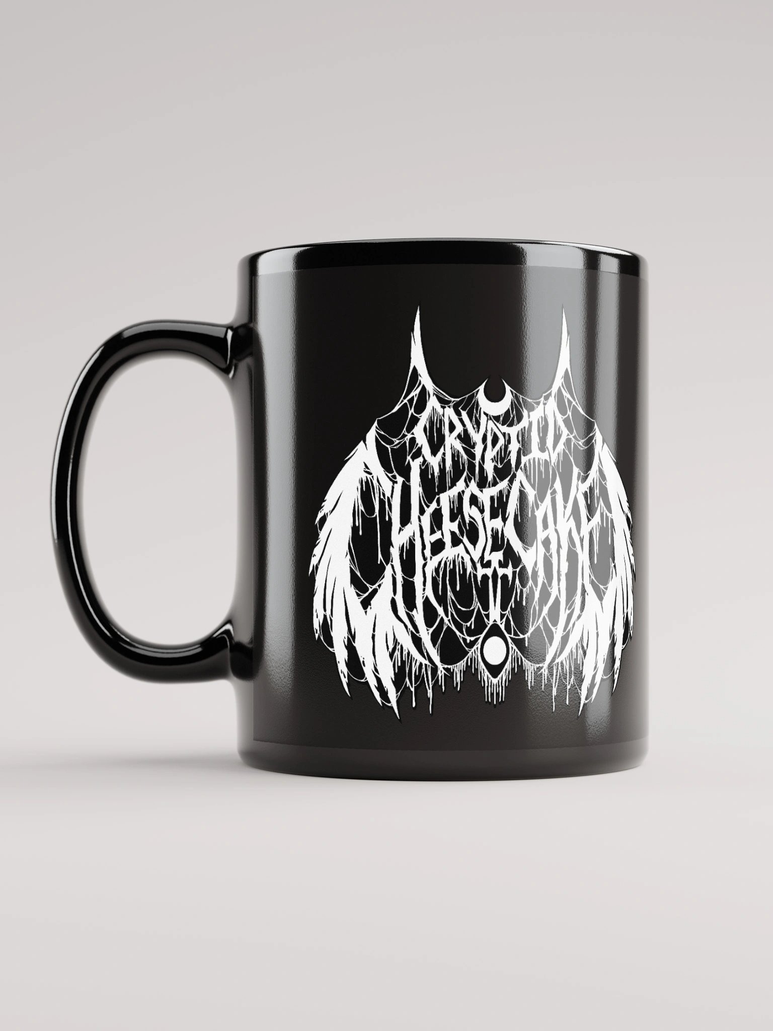 CryptidCheesecake Coffee Mug || Metal Logo product image (7)