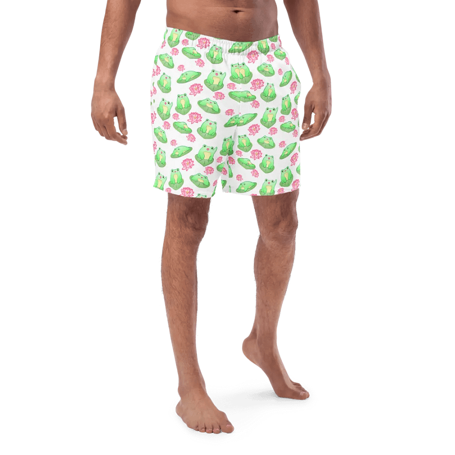 Kawaii Froggie Swim Shorts product image (1)