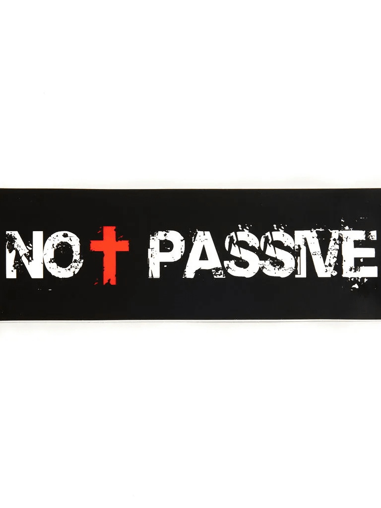 NoT Passive Sticker product image (1)