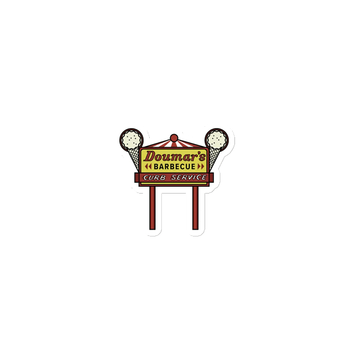 Doumar's Cones & Barbecue Magnet product image (1)