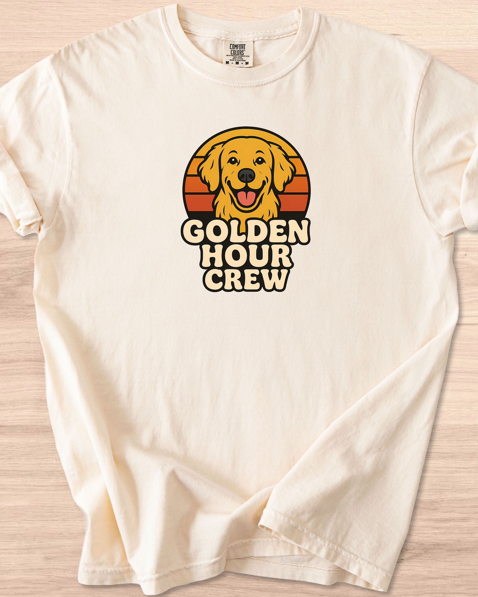 Golden Hour Crew (Golden Retriever) Tee product image (58)