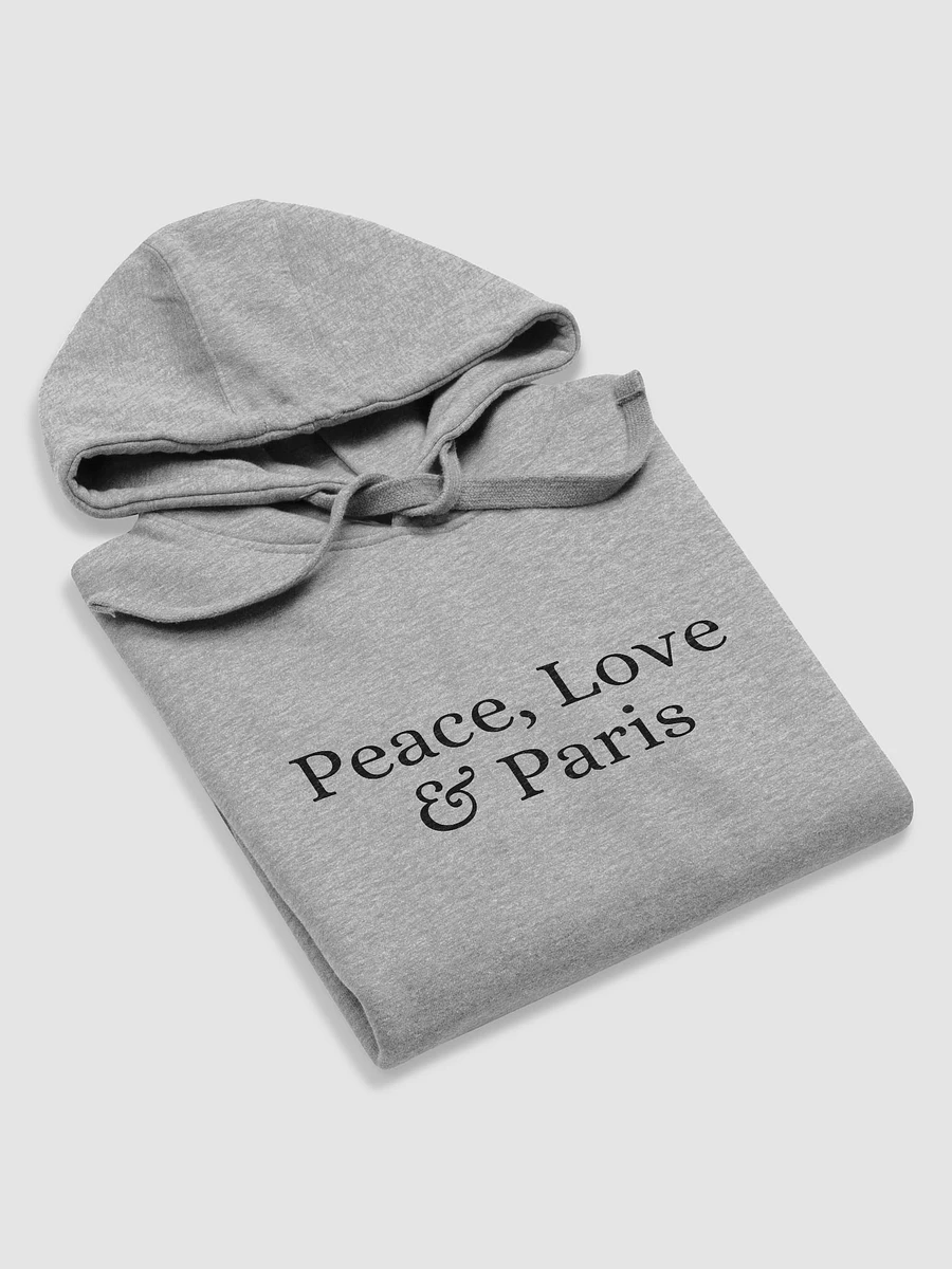 Peace, Love and Paris Unisex Premium Hoodie Design product image (31)