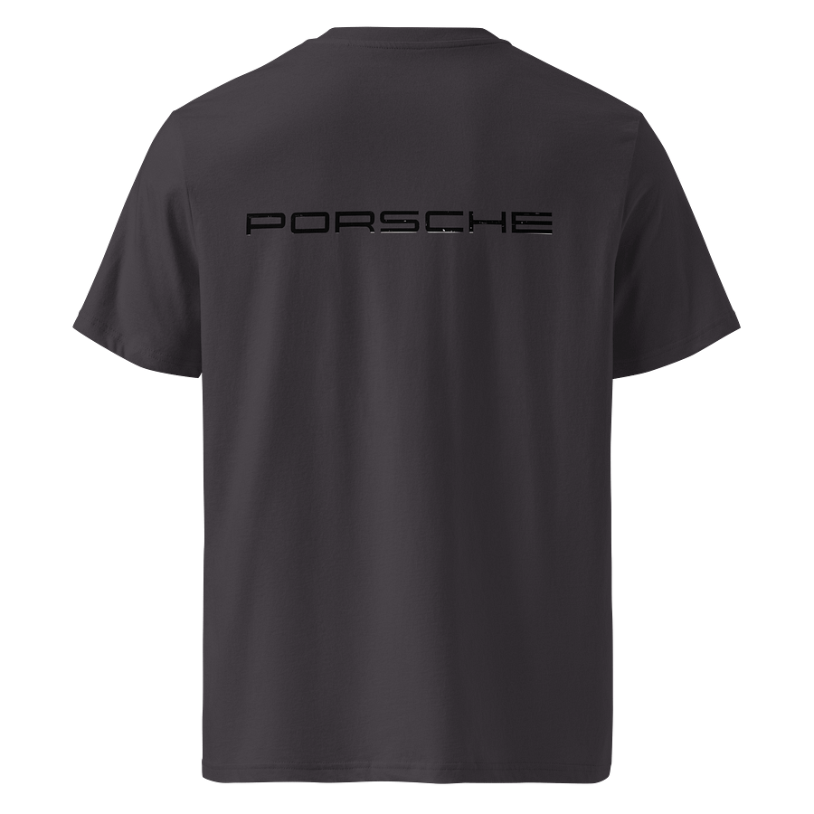 Man T-Shirt Unisex Organic Ribbed Neck Shirt Porsche Graphic product image (2)