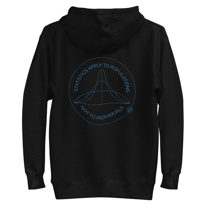 Statistics Bell Curve Hoodie (Unisex) product image (1)