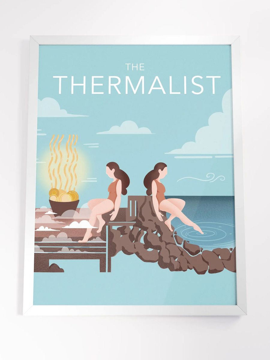 Thermalist™ Poster Hot and Cold Blue product image (4)