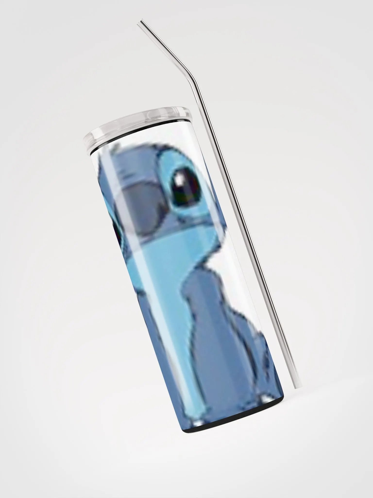 Whimsical Blue Creature Stainless Steel Tumbler product image (3)