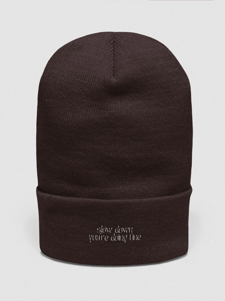 Slow Down: Brownie Beanie (+5 colors) product image (3)