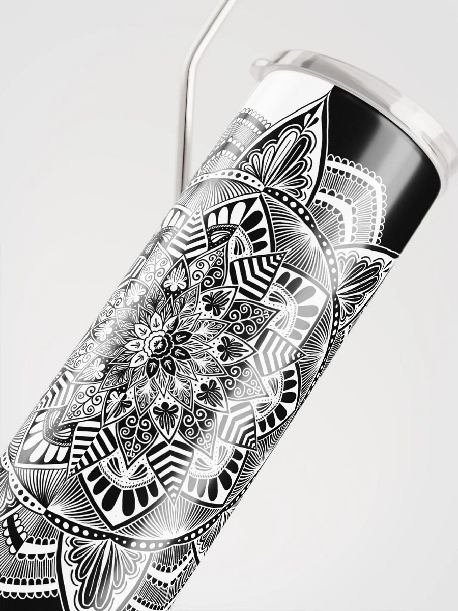 Black and white Mandala product image (4)