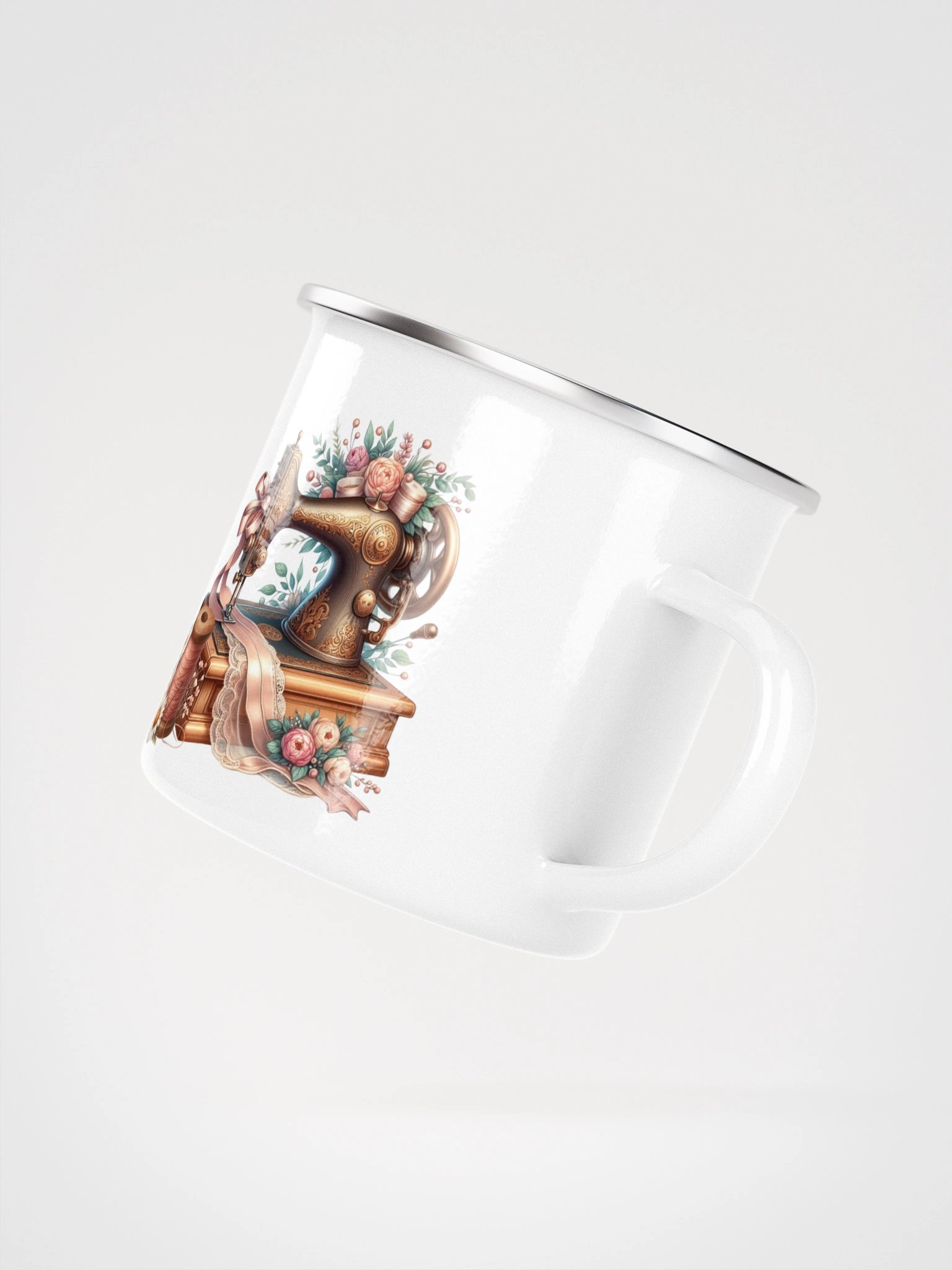 Sewist's Soul Soothe Enamel Mug product image (3)